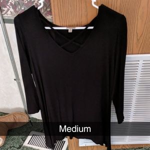 Vintage cross top long shirt